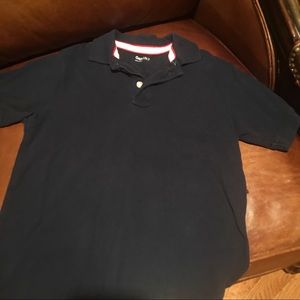 Gap Kids Boys Short Sleeve Navy Polo Shirt SZ M